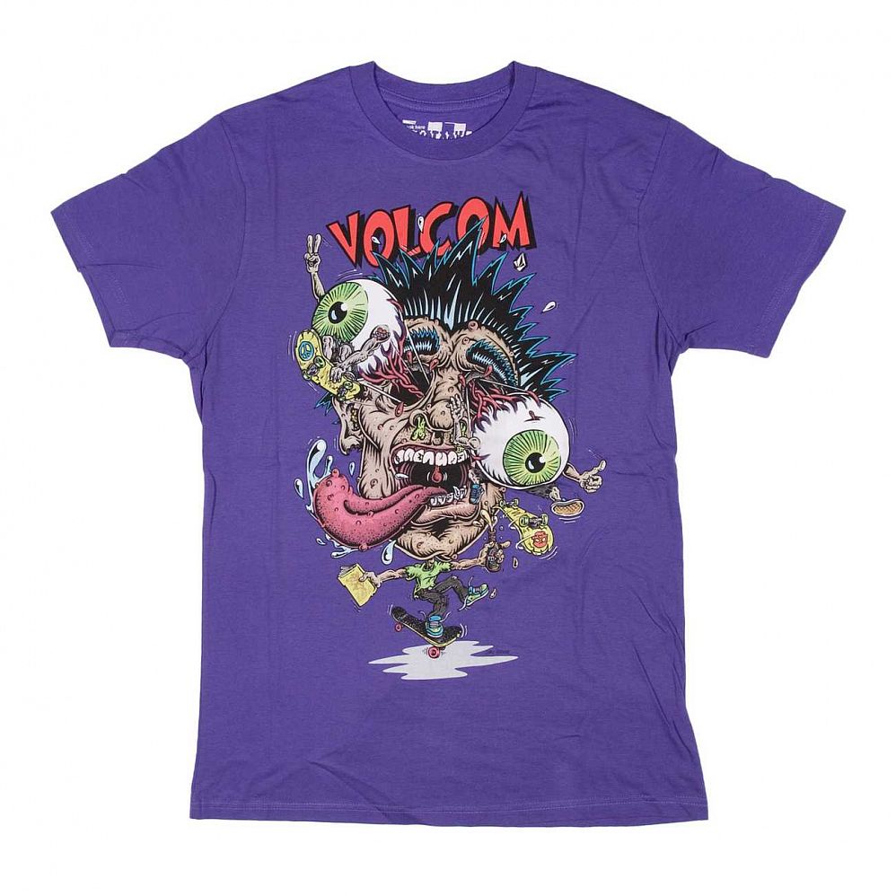 Футболка Volcom FA Jamie Brown SS Slim Purple отзывы