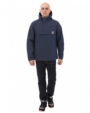 Куртка-Анорак Carhartt Nimbus Fleece Pullover Nimbus Steel Navy