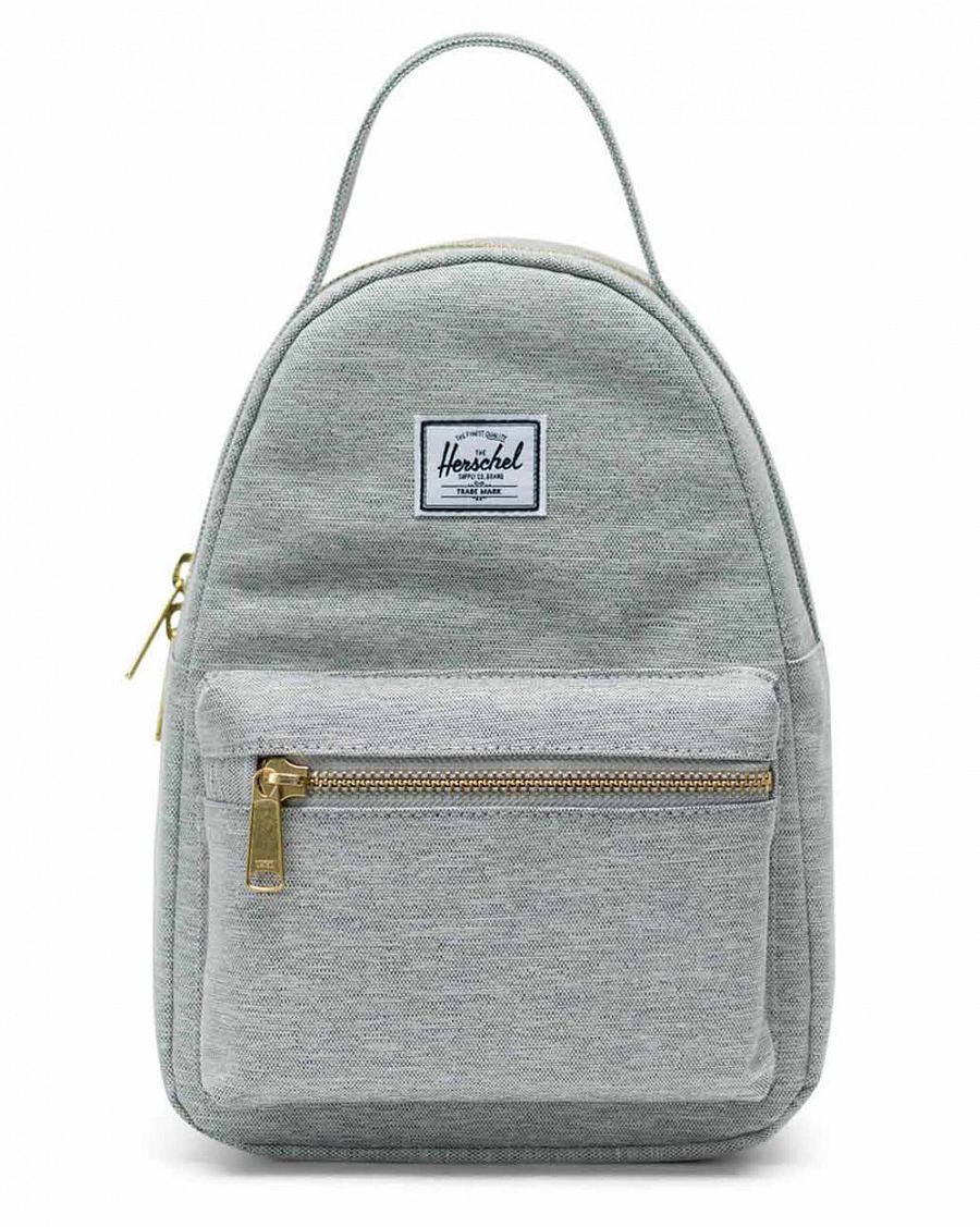 Рюкзак небольшой Herschel Nova Mini Light Grey Crosshatch отзывы