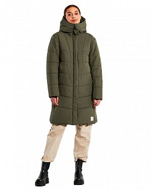 Парка женская зимняя Didriksons Amina Green