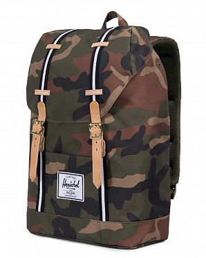 Рюкзак с отделением для 15 ноутбука Herschel Retreat W CAMO/B/W Рюкзак с отделением для 15 ноутбука Herschel Retreat W CAMO/B/W