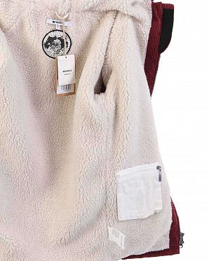 Куртка женская водоотталкивающая на меху Makia Raglan Jacket Cordovan