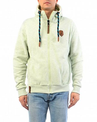 Толстовка мужская на молнии с капюшоном Naketano Full-Zip Hoodie Birol II LSD Trip