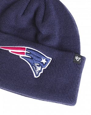 Шапка с подворотом '47 Brand NFL New England Patriots Navy