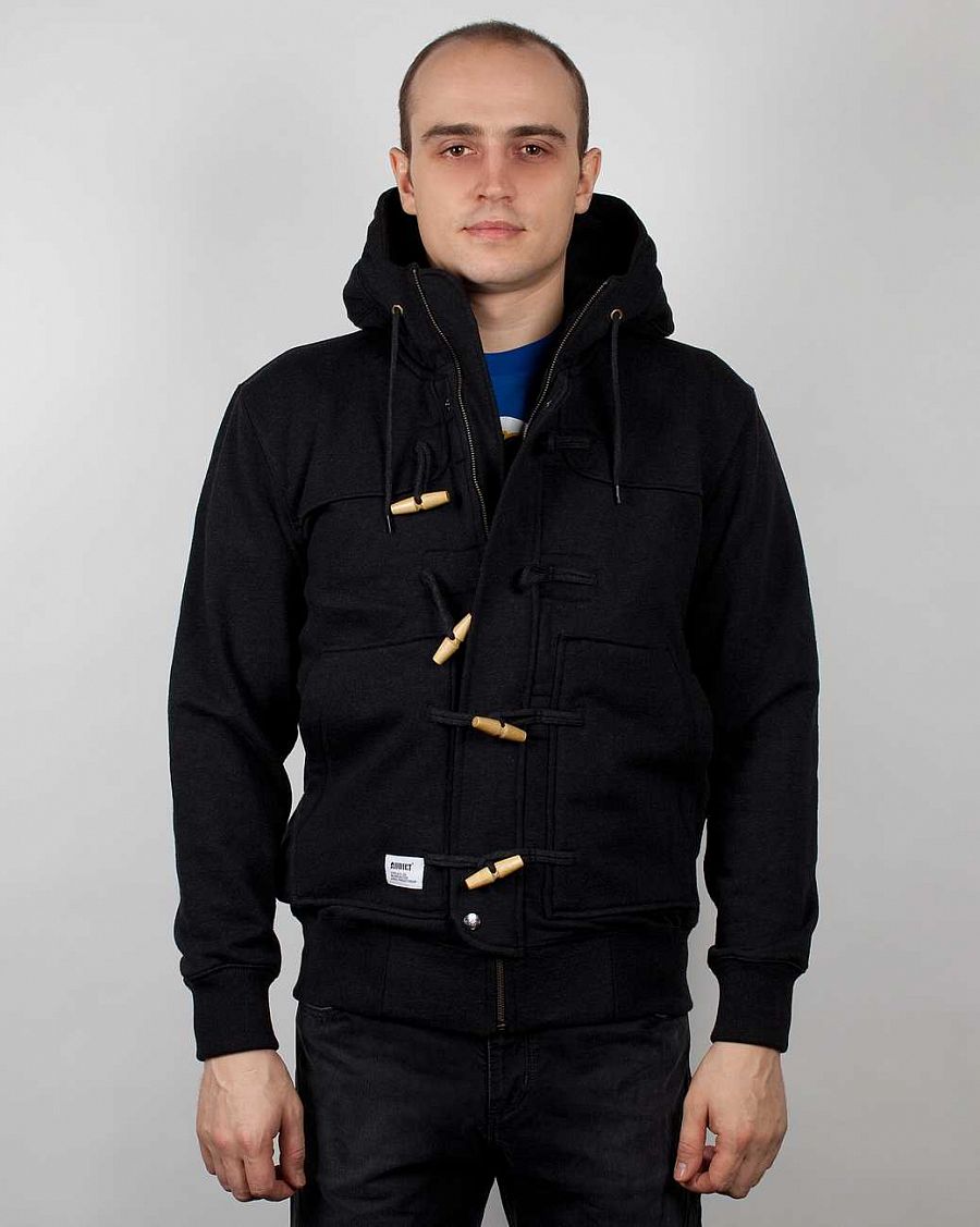 Толстовка Addict Duffle Sweat Black-005 отзывы