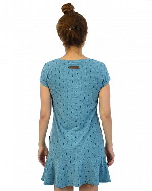 Платье прямое женское Германия Naketano Auf Detlef Caktir II Light Blue Melange Платье прямое женское Германия Naketano Auf Detlef Caktir II Light Blue Melange