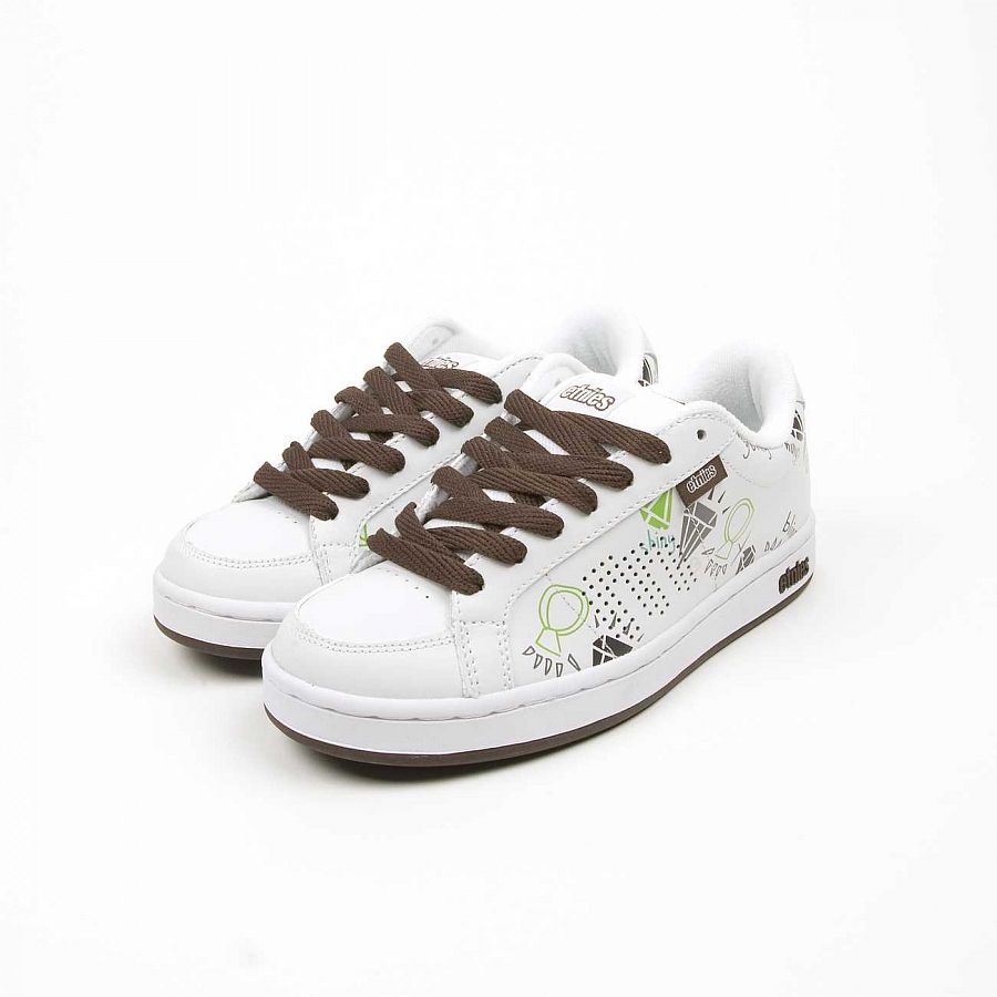 Кеды женские Etnies Kingpin W'S White Brown отзывы Кеды женские Etnies Kingpin W'S White Brown отзывы