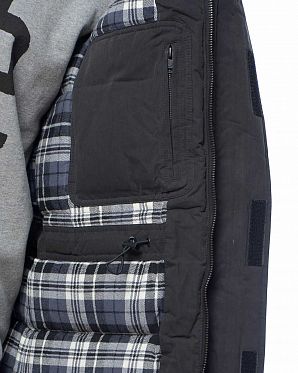 Парка пуховик мужской Fred Perry J1286 Down Expedition Parka Black