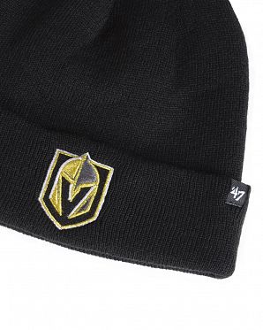 Шапка с подворотом '47 Brand NHL Vegas Golden Knights Black Шапка с подворотом '47 Brand NHL Vegas Golden Knights Black