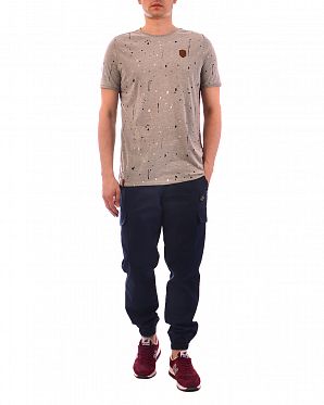 Футболка мужская Naketano Ali Kurt Kral Gun Smoke