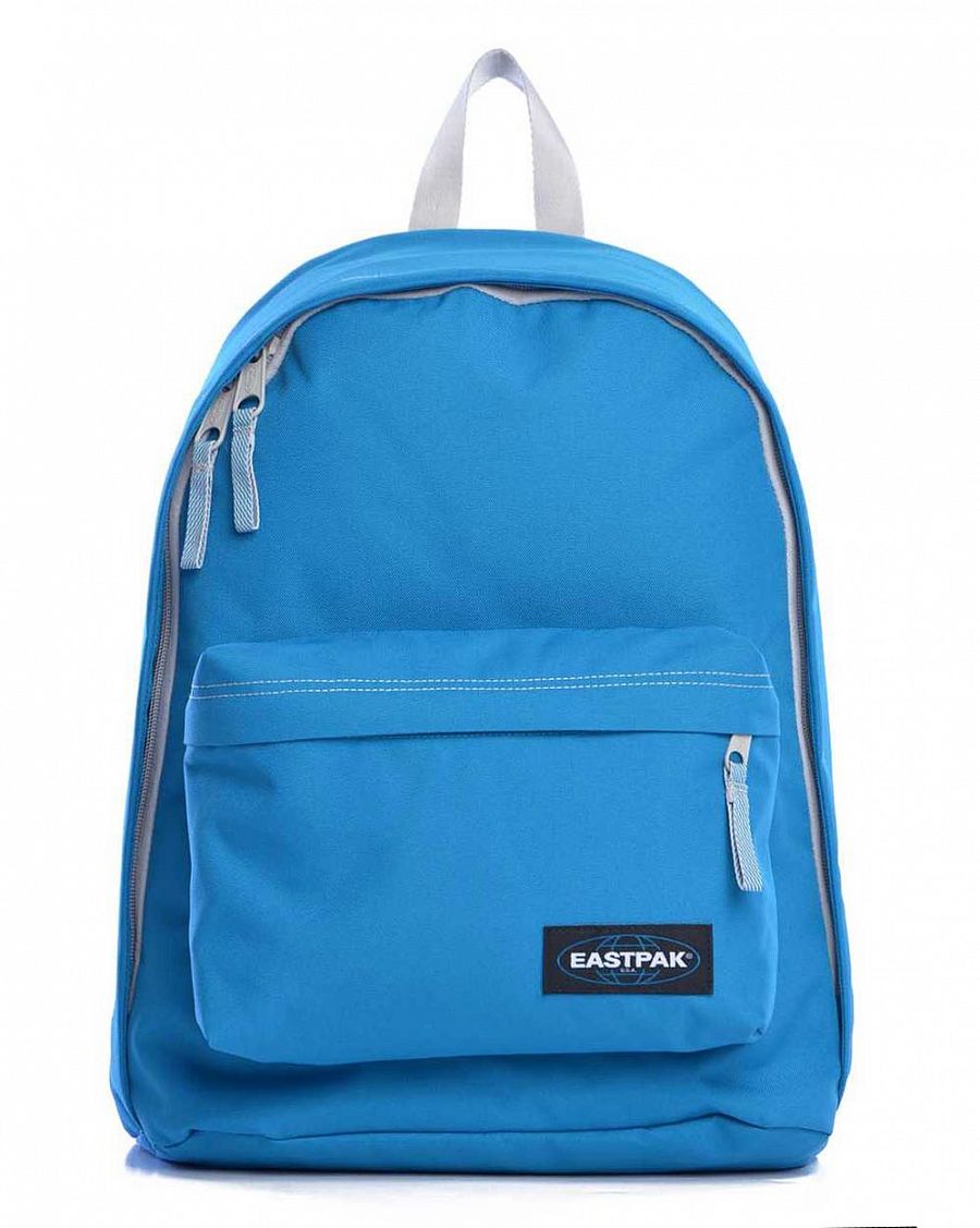 Рюкзак водоотталкивающий особопрочный с отделом 14 ноутбука Eastpak Out OF Office Side Blue отзывы