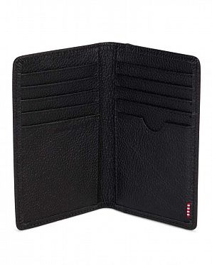 Визитница натуральная кожа Herchel Frank L Black Pebbled Leather Визитница натуральная кожа Herchel Frank L Black Pebbled Leather