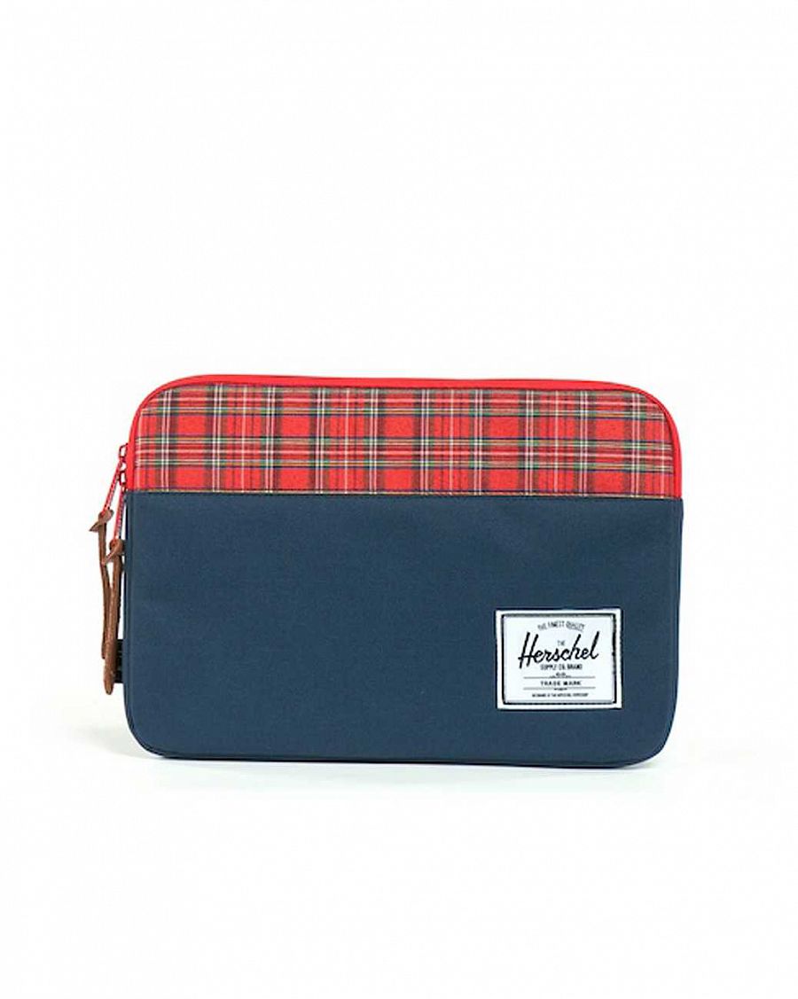 Чехол Herschel Anchor 11 AirBook Sleeve Navy Tartan отзывы Чехол Herschel Anchor 11 AirBook Sleeve Navy Tartan отзывы