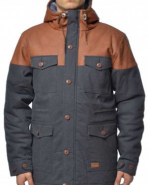 Куртка водоотталкивающая утепленная Iriedaily Dock 36 Navy