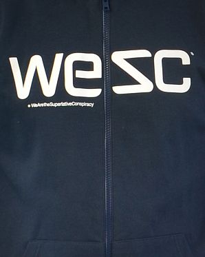 Толстовка мужская на молнии с капюшоном Wesc Wesc Dark sapphire Толстовка мужская на молнии с капюшоном Wesc Wesc Dark sapphire