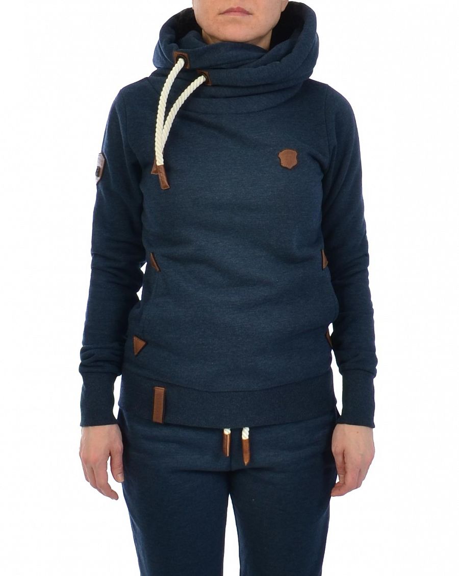 Толстовка женская с капюшоном Naketano Karsal indigo Blue отзывы Толстовка женская с капюшоном Naketano Karsal indigo Blue отзывы