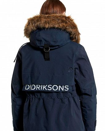 Парка женская зимняя водонепроницаемая Швеция Didriksons Parka Calla Blue