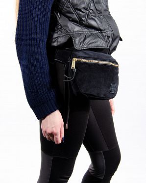 Сумка поясная Herschel Fifteen Satin Black Сумка поясная Herschel Fifteen Satin Black