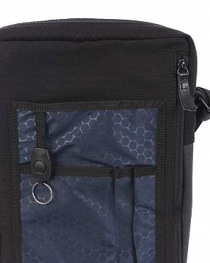 Сумка водоотталкивающая через плечо для ноутбука 11 HEX Academy MacBook Air Black