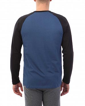 Футболка с длинным рукавом The North Face T-Shirt Black Navy Футболка с длинным рукавом The North Face T-Shirt Black Navy