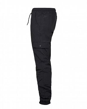 Джоггеры мужские Urban Classics Cargo Nylon Track Pants TB3669 Black Джоггеры мужские Urban Classics Cargo Nylon Track Pants TB3669 Black
