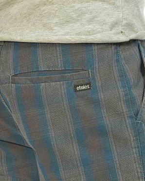 Шорты бермуды Etnies Rivington Plaid Grey