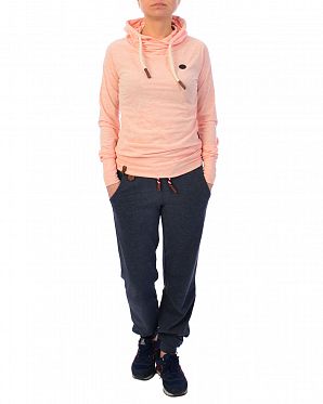 Лонгслив женский с капюшоном Naketano Mandy XI Burning Mel Лонгслив женский с капюшоном Naketano Mandy XI Burning Mel