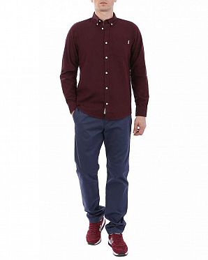 Рубашка мужская с длинным рукавом Carhartt Dalton Chianti Navy Heather Рубашка мужская с длинным рукавом Carhartt Dalton Chianti Navy Heather