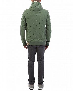 Толстовка мужская с капюшоном Naketano Германия Suprame Green