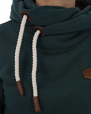 Толстовка женская с капюшоном Naketano Karsal Green