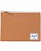 Клатч Herschel Network Extra Large Caramel Coated Cotton Canvas