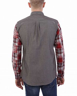 Рубашка мужская с длинным рукавом Publish Brand USA Davert Charcoal