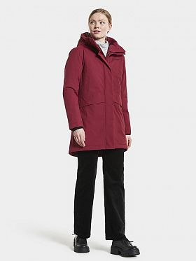 Демисезонная парка женская Didriksons Cajsa Ruby Red