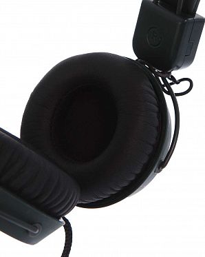 Наушники с микрофоном проводные складные WeSC Piston Black