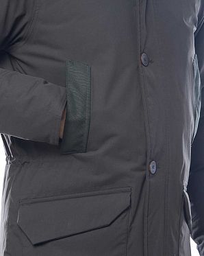 Пуховик мужской зимний водоотталкивающий Elvine Corby Dark Brown