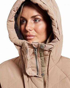 Парка женская зимняя водонепроницаемая Didriksons Torun Beige