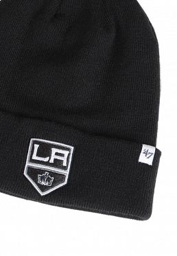 Шапка с подворотом '47 Brand NHL Los Angeles Kings Black Шапка с подворотом '47 Brand NHL Los Angeles Kings Black