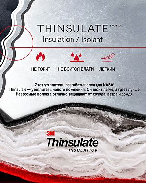 Куртки Radium Heavy Thinsulate Jacket Black