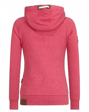 Толстовка женская с капюшоном Naketano Blonder Engel Cherry Melange Толстовка женская с капюшоном Naketano Blonder Engel Cherry Melange