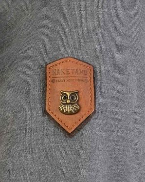 Толстовка женская с капюшоном Naketano Schmierlappen IX Dark Grey Mel Толстовка женская с капюшоном Naketano Schmierlappen IX Dark Grey Mel