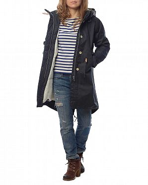 Парка зимняя водоотталкивающая на меху Elvine Fishtail Parka Midnight