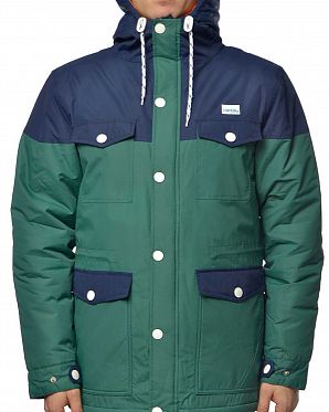 Куртка водоотталкивающая демисезонная Iriedaily Insulaner Green