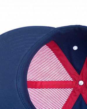 Бейсболка с прямым козырьком Herschel Creston Navy Бейсболка с прямым козырьком Herschel Creston Navy
