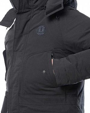 Парка пуховик мужской Fred Perry J1286 Down Expedition Parka Black