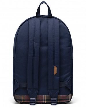 Рюкзак водоотталкивающий с отделом для 15 ноутбука Herschel Pop Quiz PEACOAT PLAID Рюкзак водоотталкивающий с отделом для 15 ноутбука Herschel Pop Quiz PEACOAT PLAID