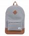 Рюкзак водоотталкивающий с карманом для 15 ноутбука Herschel Heritage Grey Tan отзывы