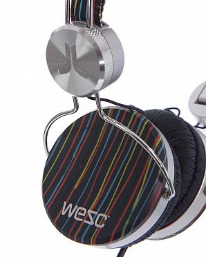 Наушники с микрофоном проводные складные WeSC Banjar On Ear Headphones Jazz Blue