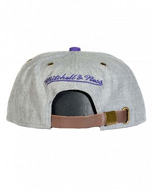 Бейсболка с прямым козырьком Mitchell and Ness NP64Z Los Angeles Lakers Grey Purple Бейсболка с прямым козырьком Mitchell and Ness NP64Z Los Angeles Lakers Grey Purple