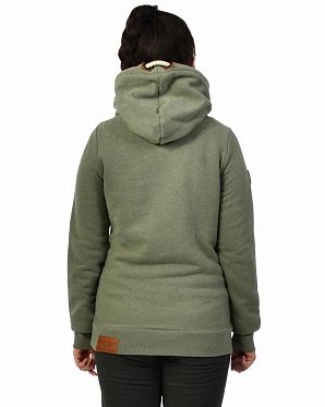 Толстовка женская с капюшоном Германия Naketano Darth Schwanz Mel Толстовка женская с капюшоном Германия Naketano Darth Schwanz Mel