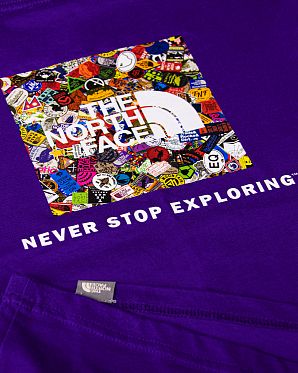 Футболка мужская The North Face Red Box LAPIS STICKERBOMB Футболка мужская The North Face Red Box LAPIS STICKERBOMB